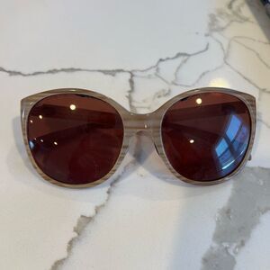 Tan and brown sunglasses